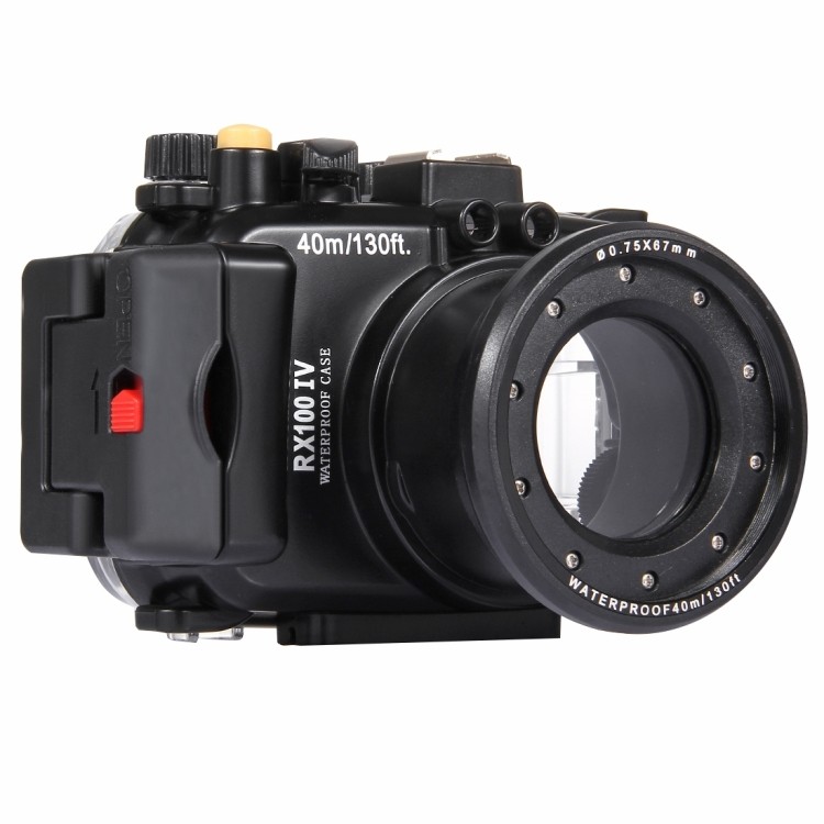 корпус подводный чехол аквабокс PULUZ для камеры Sony RX100 IV 04 - Водонепроницаемый корпус/ подводный чехол/ аквабокс PULUZ для камеры Sony RX100 IV (черный)
