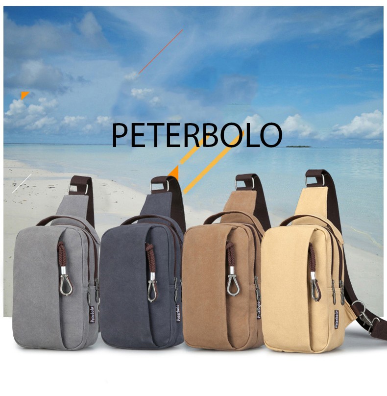 Мужская мини-сумка, рюкзак через плечо PETERBOLO Mool