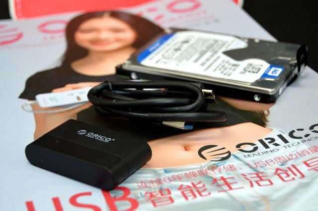 адаптер USB3.0 SATA для SSD HDD дисков 15 - Кабель-адаптер USB3.0-SATA для SSD/ HDD-дисков, 6.0 Гбит/с, 0,3 м Orico