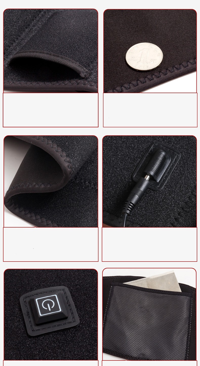 USB грелка пояс с подогревом 8 - Электрическая USB грелка-пояс с подогревом (поясничный бандаж для спины с подогревом)
