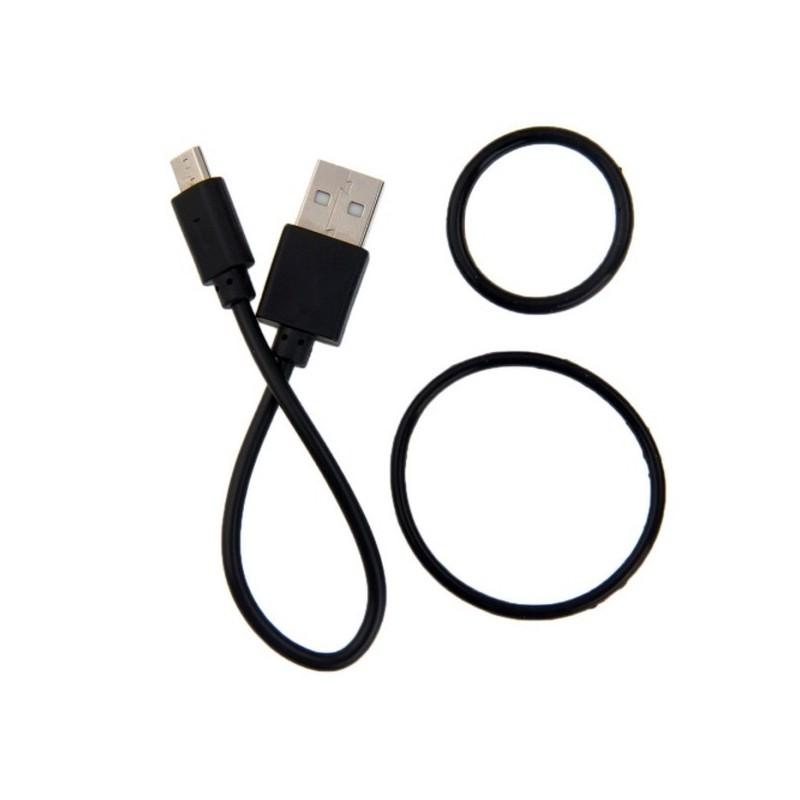 13271 - Светодиодный USB-фонарь для велосипеда Rapid X15 - 15 лм, до 12 часов работы, зарядка через USB, 4 режима