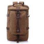 14870 thickbox default - Дорожная сумка-рюкзак Dezerto Tubus XL: холщовая ткань, ручки-трансформеры, 47 л, объемный внешний карман