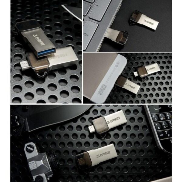 16088 - Высокоскоростной флэш-накопитель Teclast USB 3.0 с функцией OTG для смартфонов:16 ГБ/ 32 ГБ/ 64 ГБ, Micro USB, USB 3.0