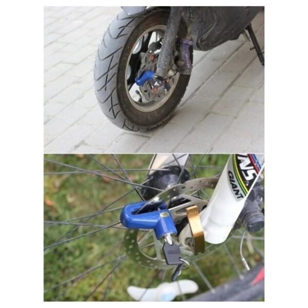 17192 - Замок-блокиратор тормозного диска для велосипедов, скутеров и мотоциклов