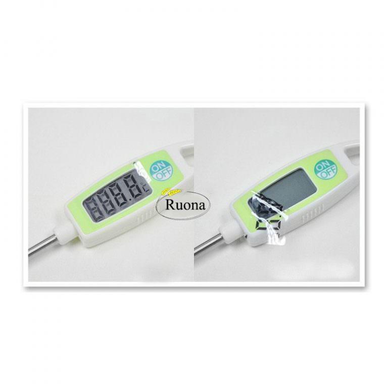22399 - Универсальный кухонный термометр с щупом Ruona: подходит для любых продуктов, мяса, жидкостей