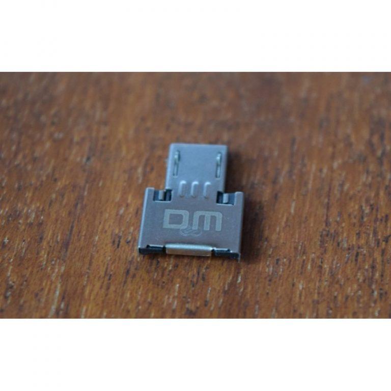 23498 - Компактный micro USB/OTG адаптер DM для смартфона и планшета