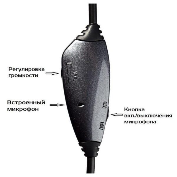 26402 - Полноразмерные наушники полуоткрытого типа Cosonic CD-891 с микрофоном, регулировкой звука и поворачивающимися чашами
