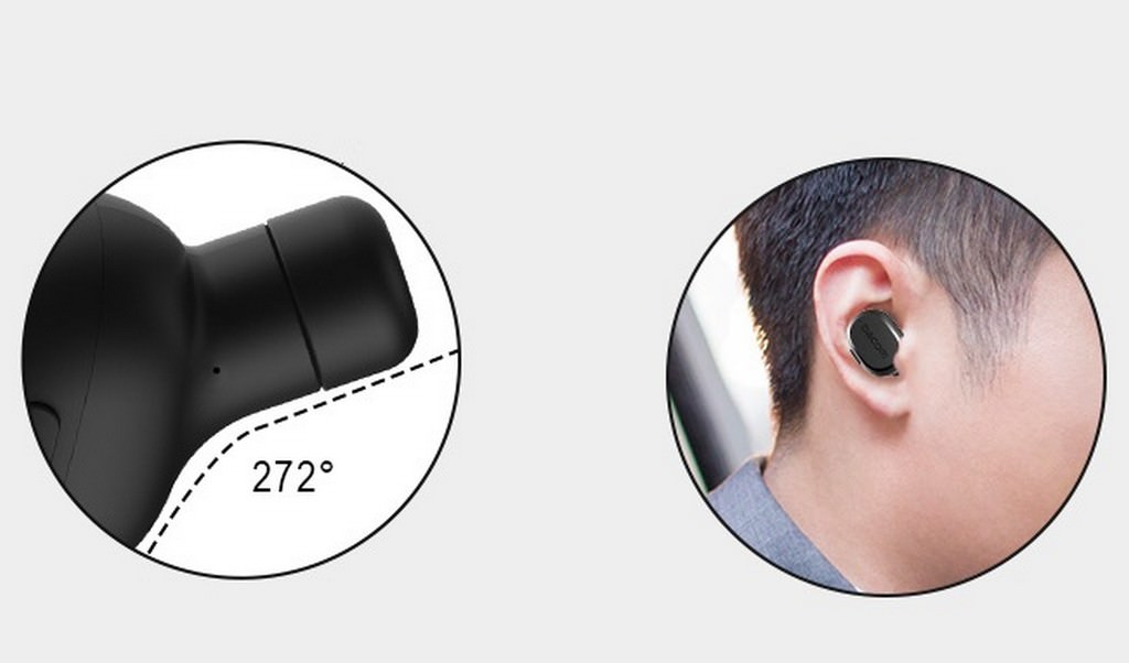 29490 - Миниатюрная Bluetooth гарнитура Dacom K28 - шумоподавление, поддержка двух устройств