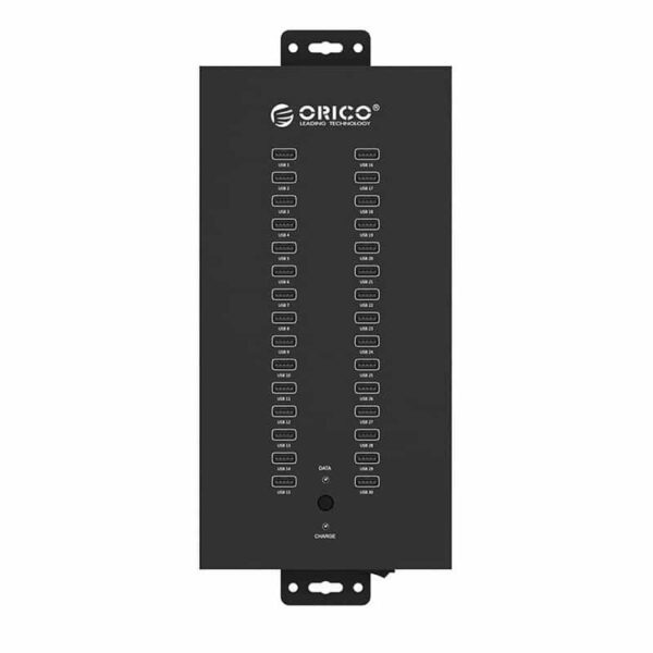 35814 - 30-портовый концентратор ORICO IH30P USB 2.0 с функцией зарядки