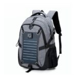 37076 thickbox default - Вместительный рюкзак с солнечной панелью - карман для ноутбука, 2 х USB для зарядки, съемная солнечная панель