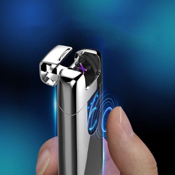 37726 - Плазменная электроимпульсная USB-зажигалка Primo Elegance с сенсорной кнопкой