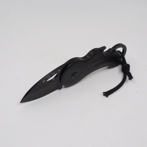38042 - Складной маленький нож Buck B27 для охоты, рыбалки, самообороны, выживания: сталь 440, 57HRC, клинок 5 см