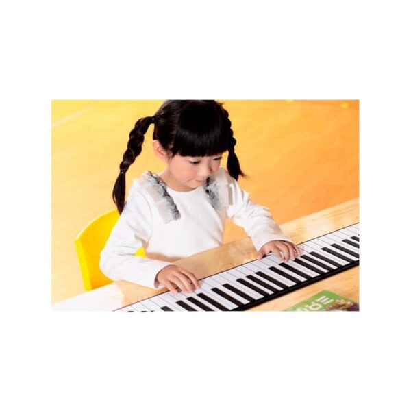 39264 - Гибкое пианино-клавиатура со встроенным аккумулятором (1000 мАч) Konix PA88M Profy: 88 клавиш, 140 тонов, 128 ритмов, педаль