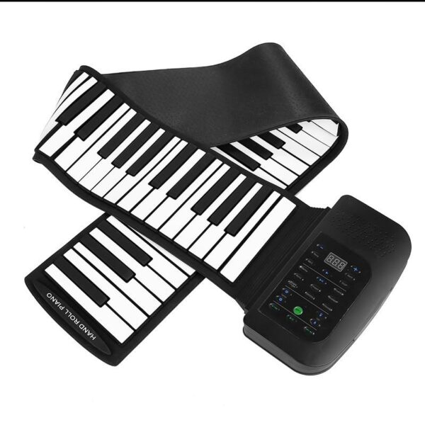 39268 - Гибкое пианино-клавиатура со встроенным аккумулятором (1000 мАч) Konix PA88M Profy: 88 клавиш, 140 тонов, 128 ритмов, педаль