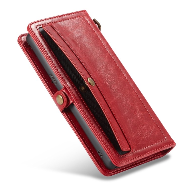 39883 - Кожаный чехол-кошелек CaseMe для Samsung Galaxy Note 8 + TPU задняя крышка-бампер + ремешок