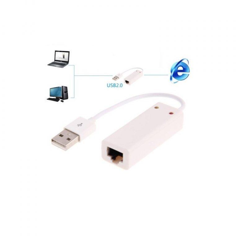 491 - Адаптер от USB к LAN – USB 2.0, RJ45, 100/1000 Base-T