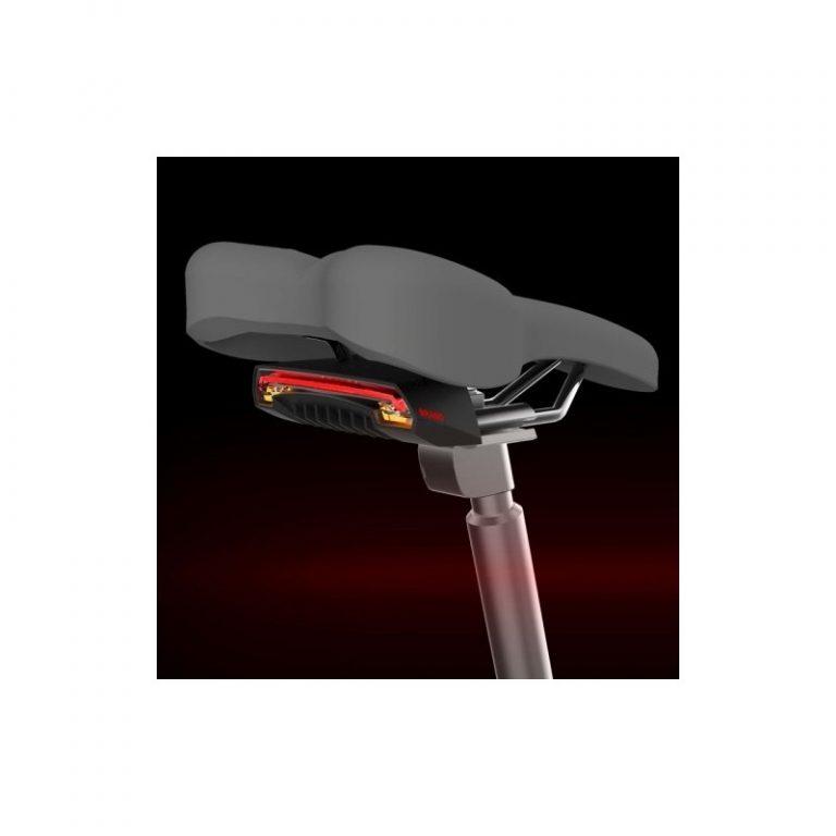 5069 - Задняя лазерная мигалка для велосипеда Meilan X5 со светодиодами и пультом управления (водонепроницаемость IPX4)