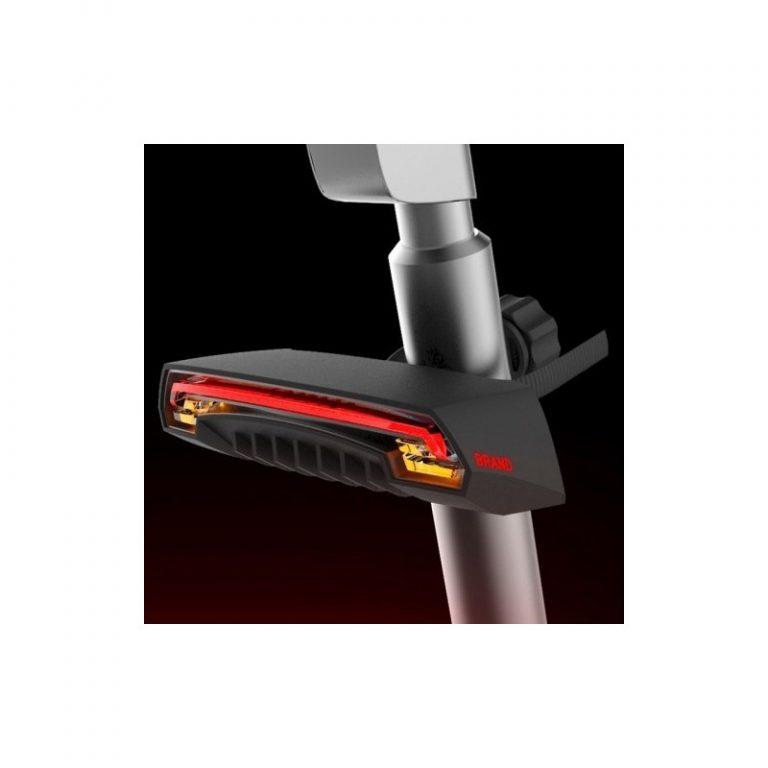 5070 - Задняя лазерная мигалка для велосипеда Meilan X5 со светодиодами и пультом управления (водонепроницаемость IPX4)