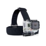 7639 thickbox default - Повязка на голову с креплением для камеры GoPro Hero (эластичный нейлон + пластик и сталь)