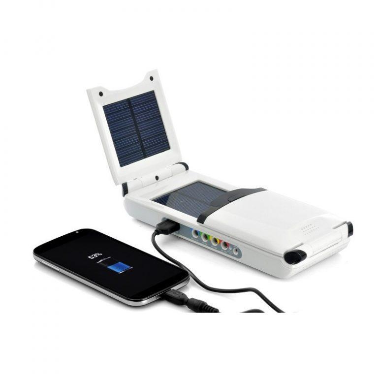 9075 - Универсальная солнечная зарядка/внешний аккумулятор на 12 000 мАч SolarJet S76 (11.1V,16V,19V,24V + USB 5.5V)