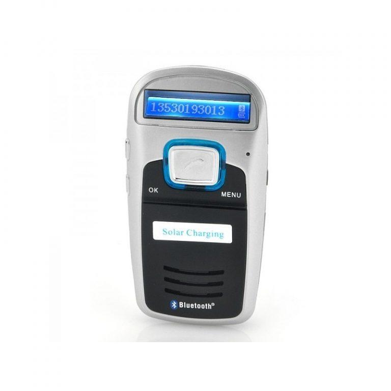 9221 - Автомобильный Bluetooth комплект громкой связи/ FM-передатчик/MP3 с зарядкой от солнца